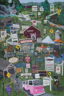 Vermont Paintings by Karla Bove