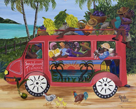caribbean paintings by karla Bove